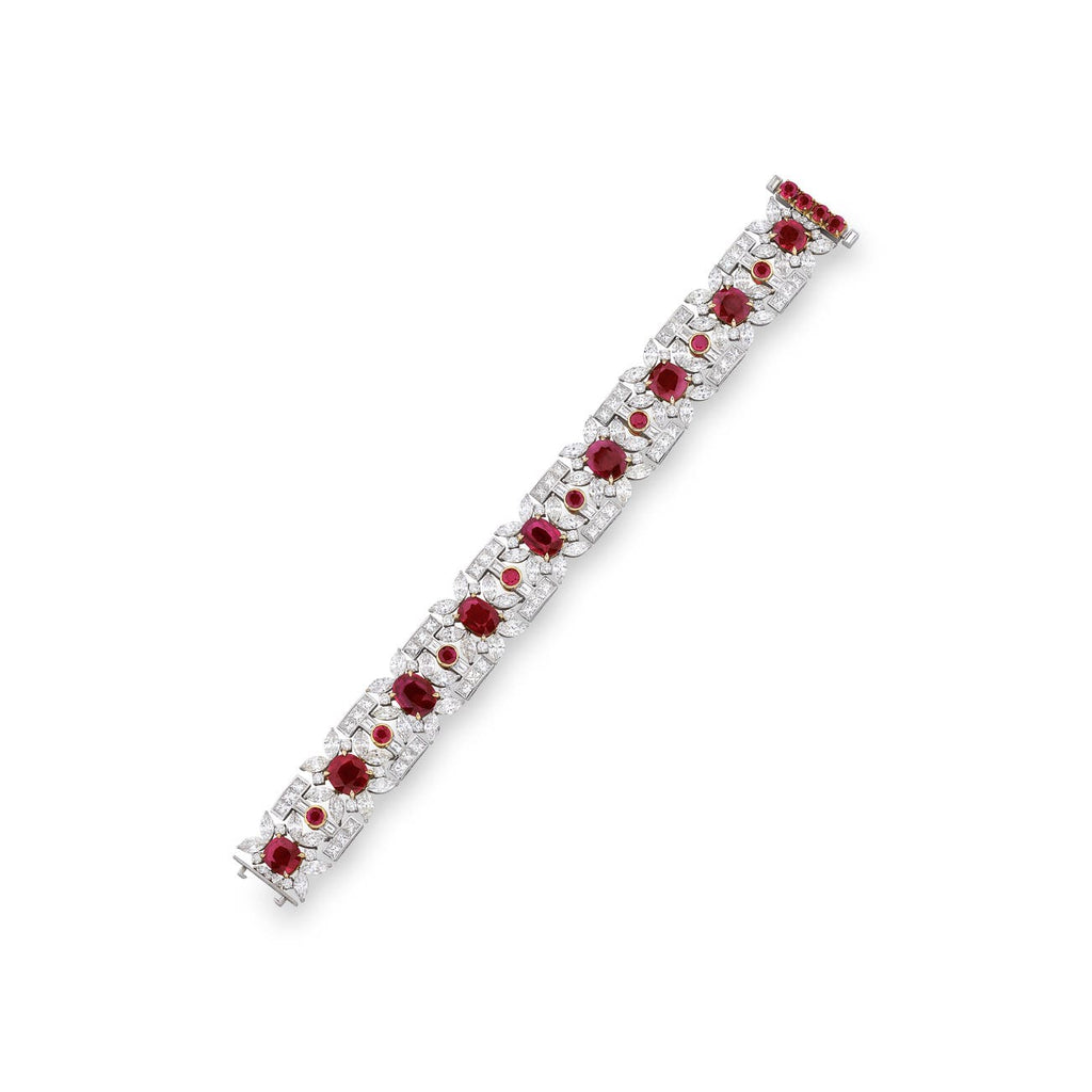 Bracelet Rubis Ouvert