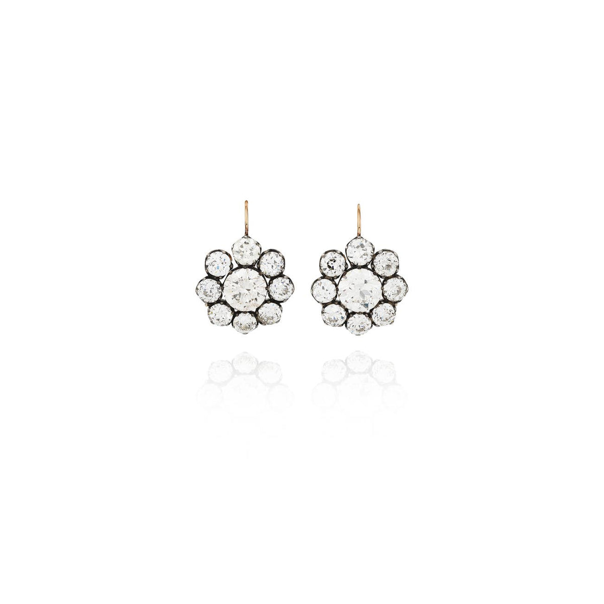 Boucles Fleur Diamant