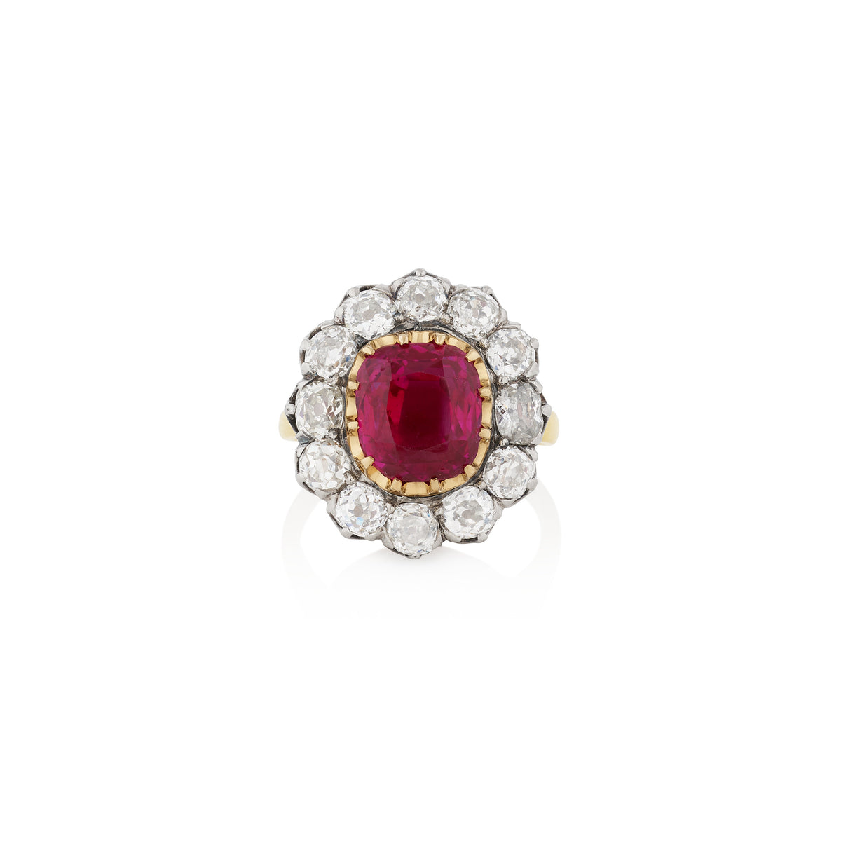 Bague Rubis Burma — auction-inspired reference photo