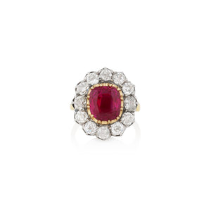 Bague Rubis Burma