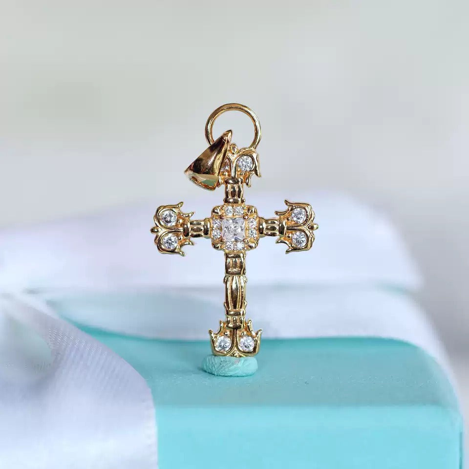 Pendentif · 14K金绝美十字架吊坠