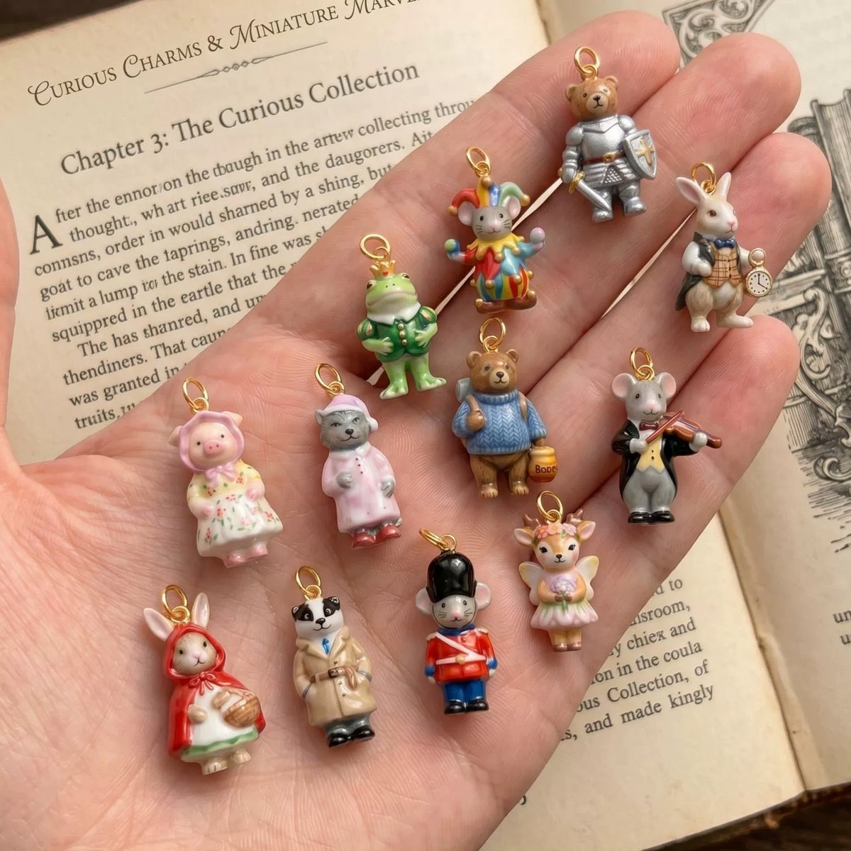 Storybook Animals Charm Set