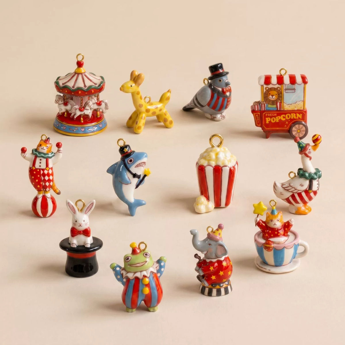 Colour Animal Charm Mix