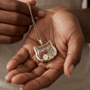 Fox Glass Locket Charm