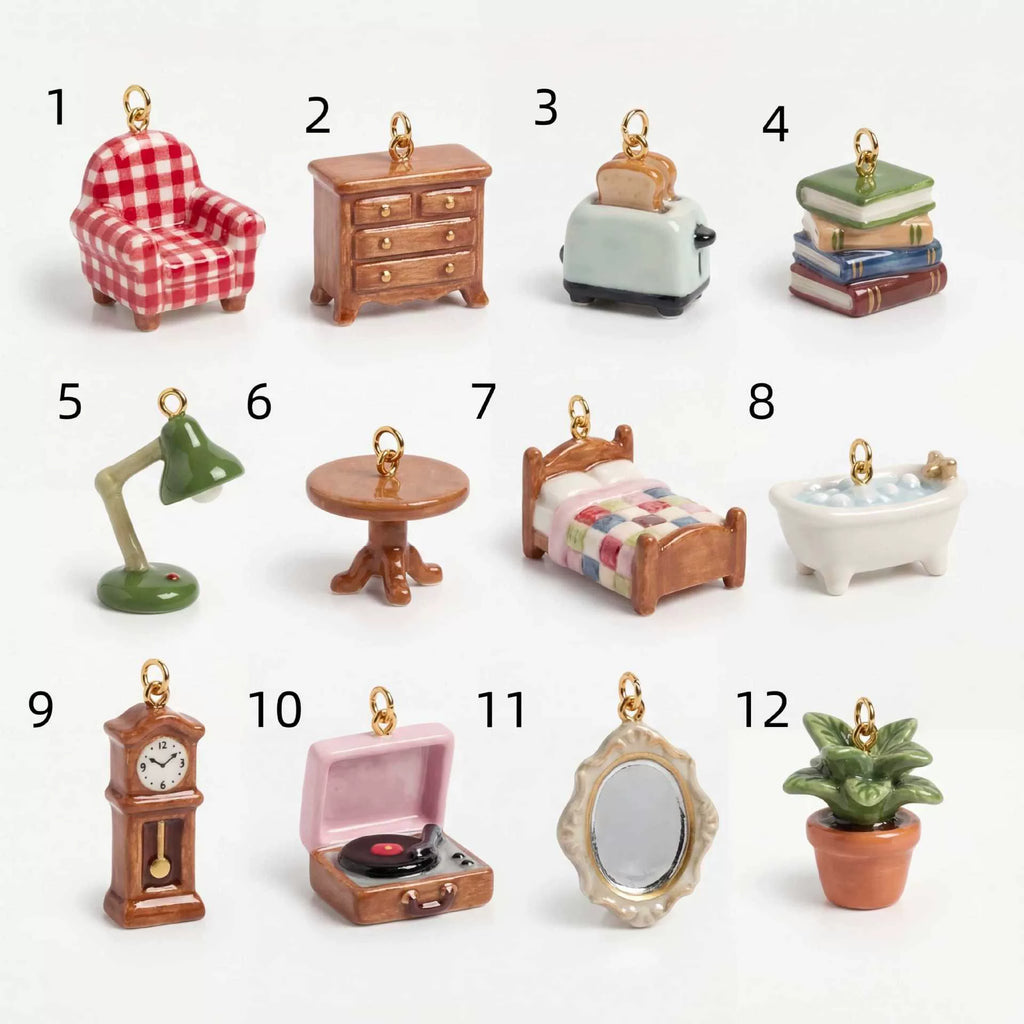 Home Objects Charm Set