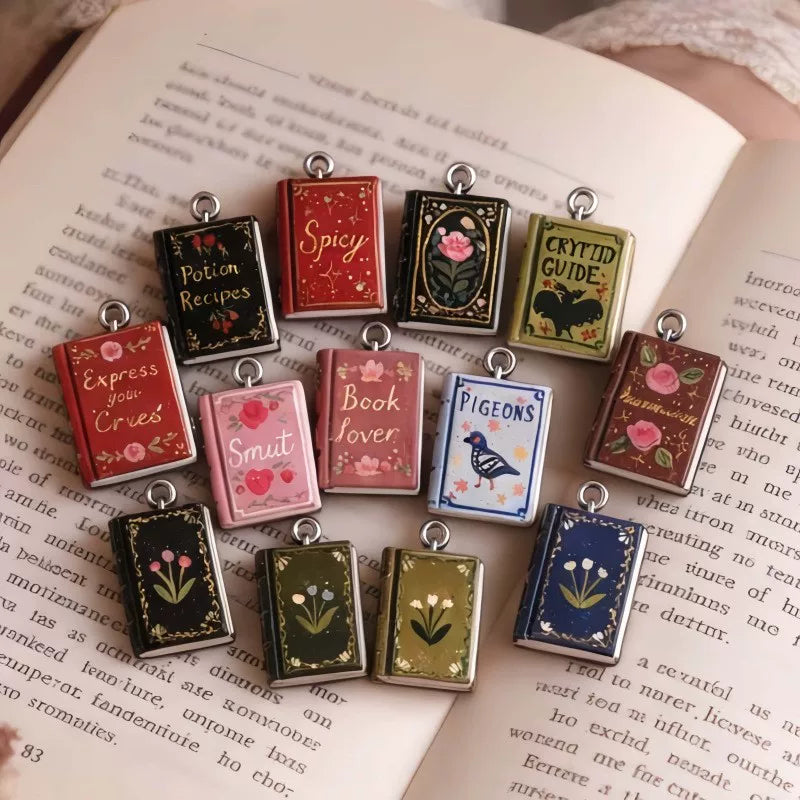 Magic Book Charm Set