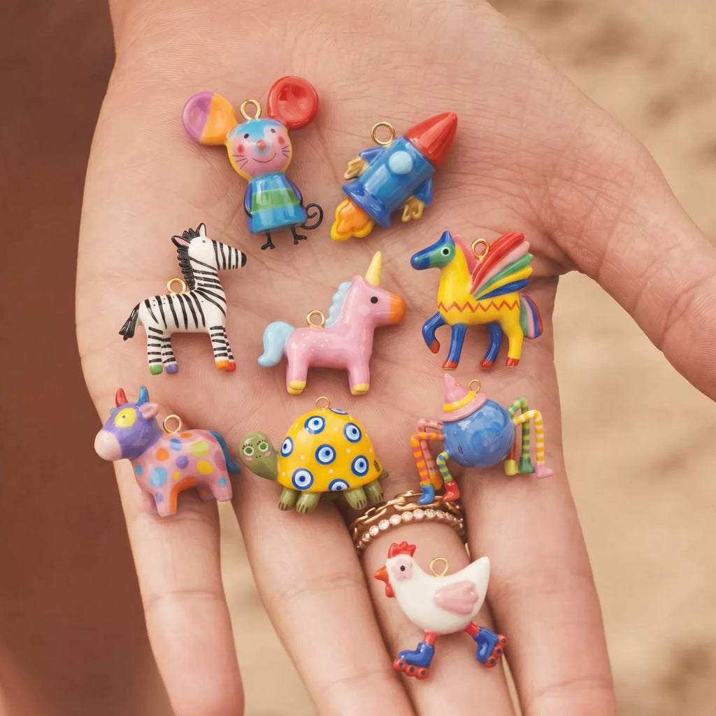 Colour Animal Charm Collection
