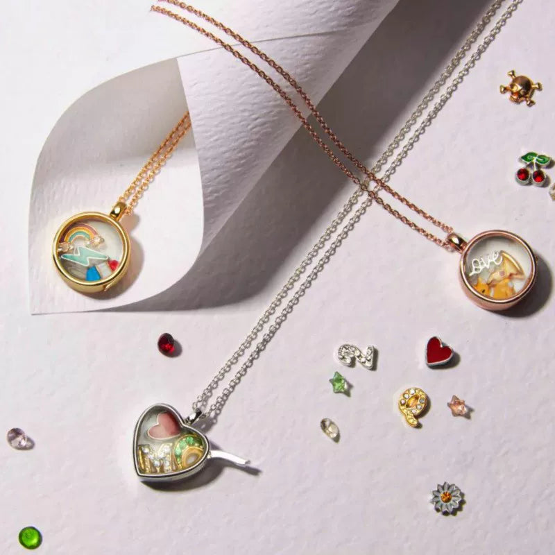 Openable Glass Locket Charm
