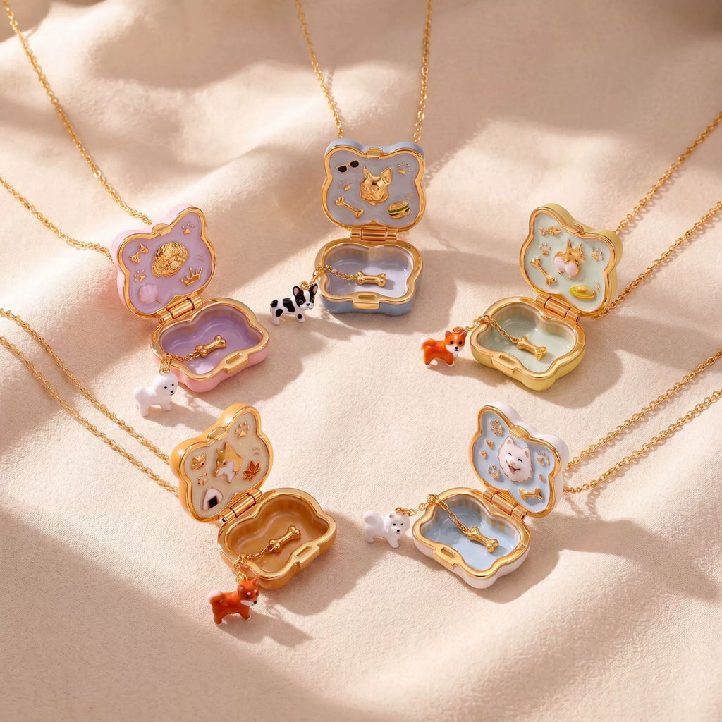 Butterfly Dog Locket Charm