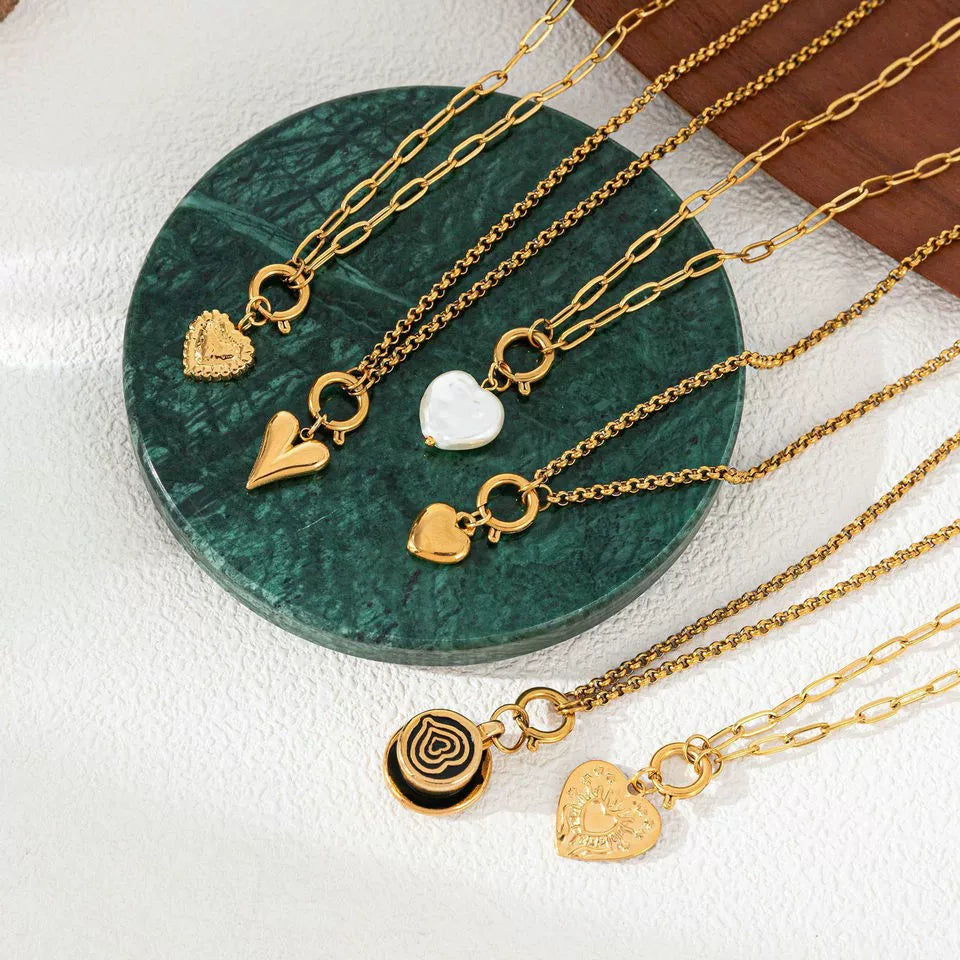 Heart Charm Set