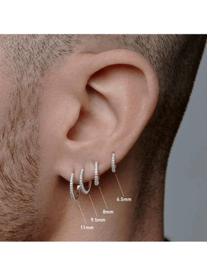 Filhaute hoops on ear