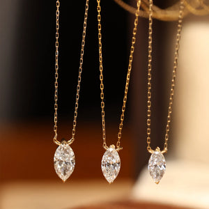 Œilfil marquise lab-grown diamond pendant