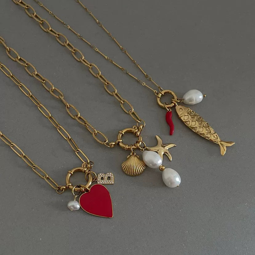 Heart · Boot Birthstone Set