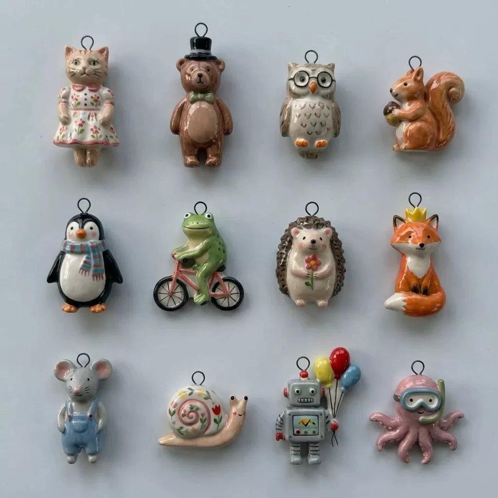Owl Charm Set