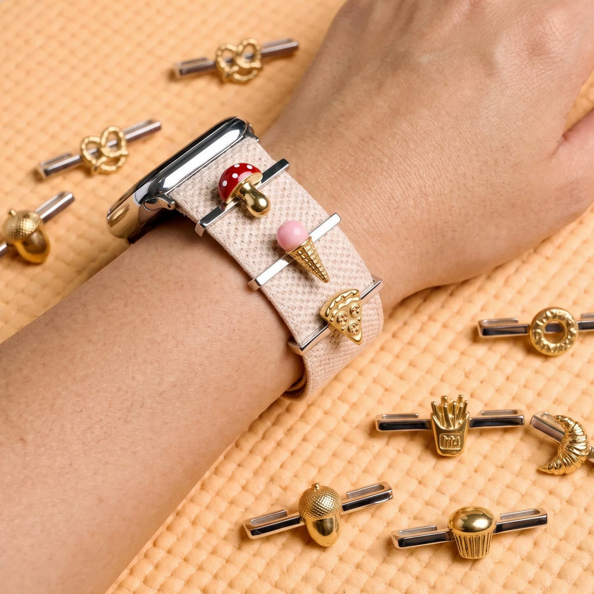 Dessert Watch Charm Clips