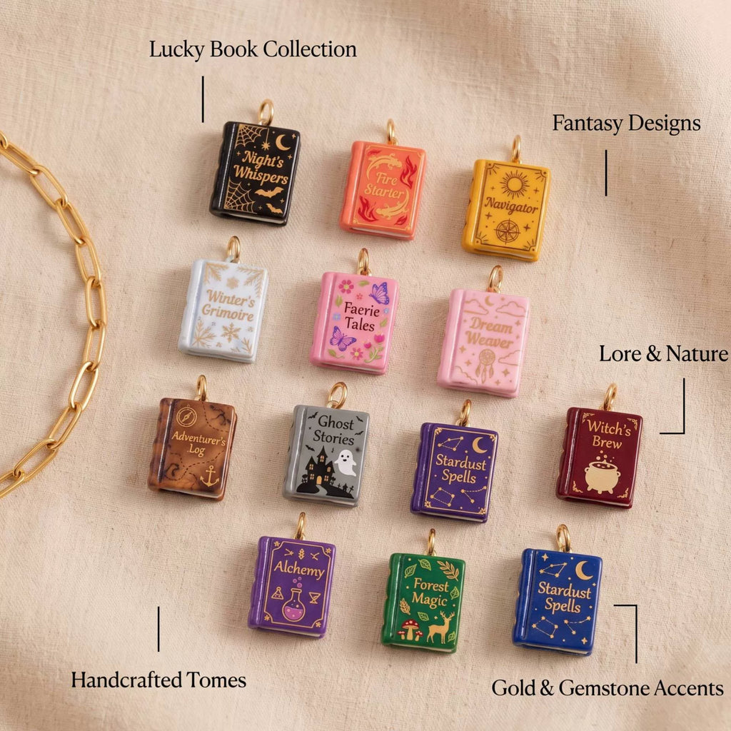 Storybook & Star Charm Set