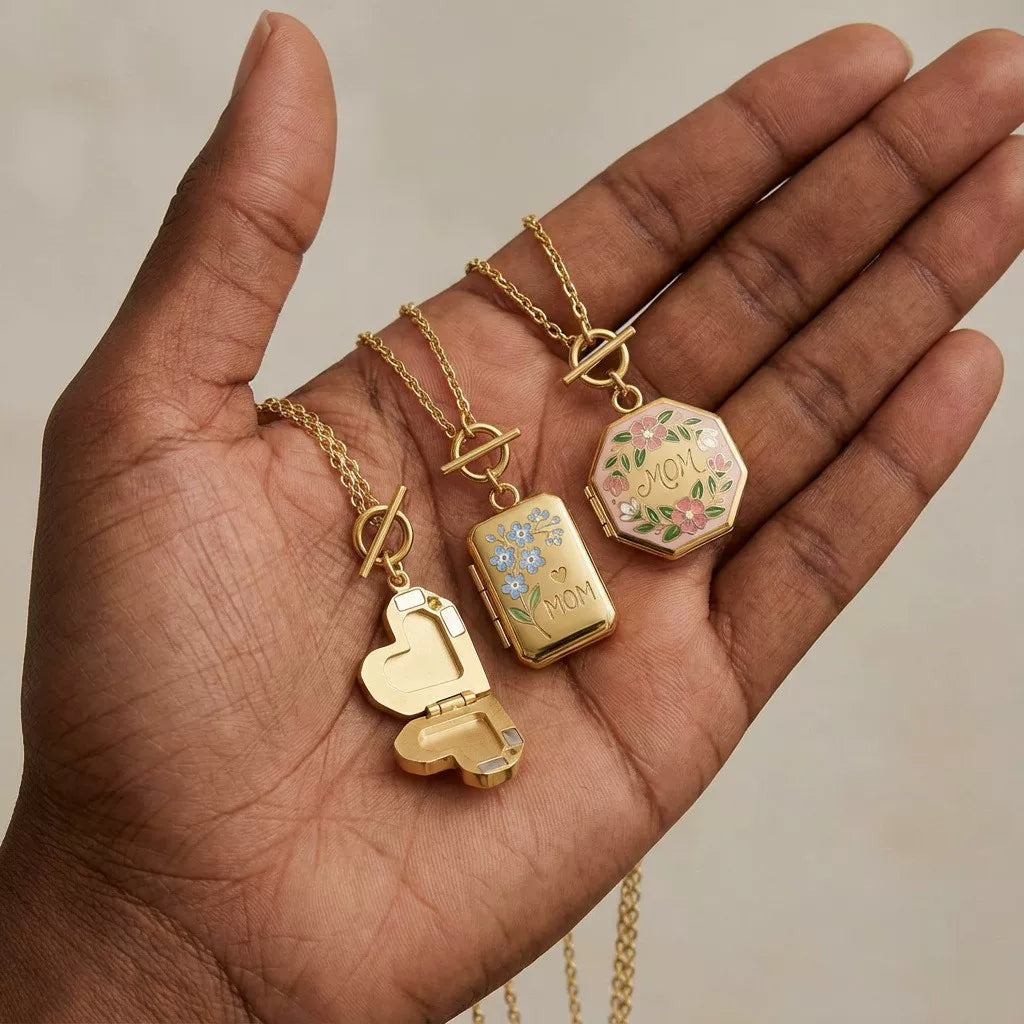 Heart Open Locket Charm