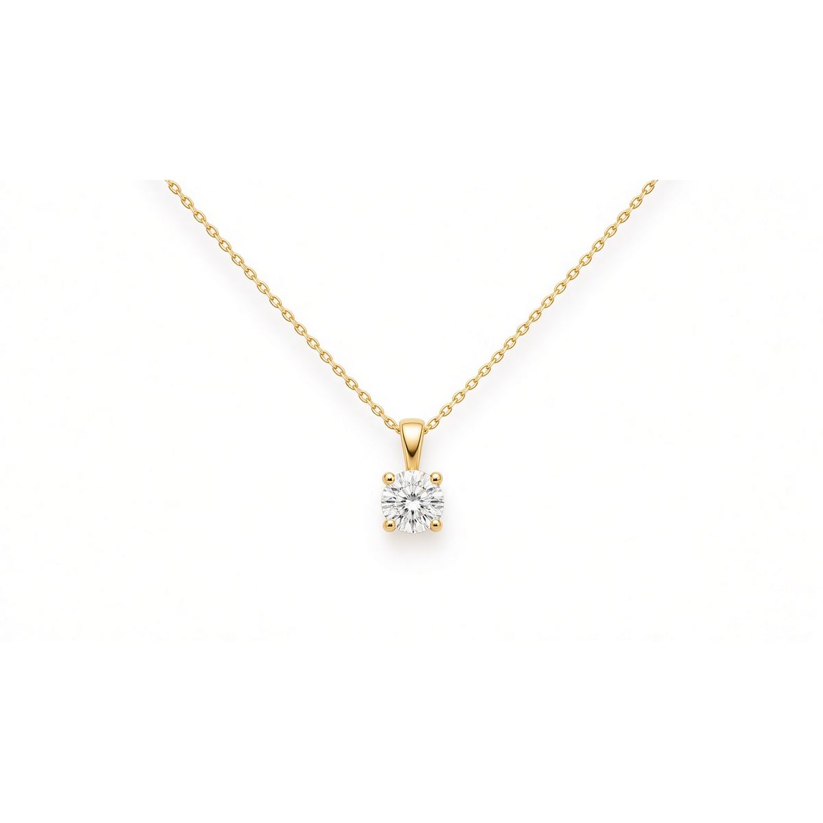 Anpaix Solitaire Necklace catalog flat — original cutout