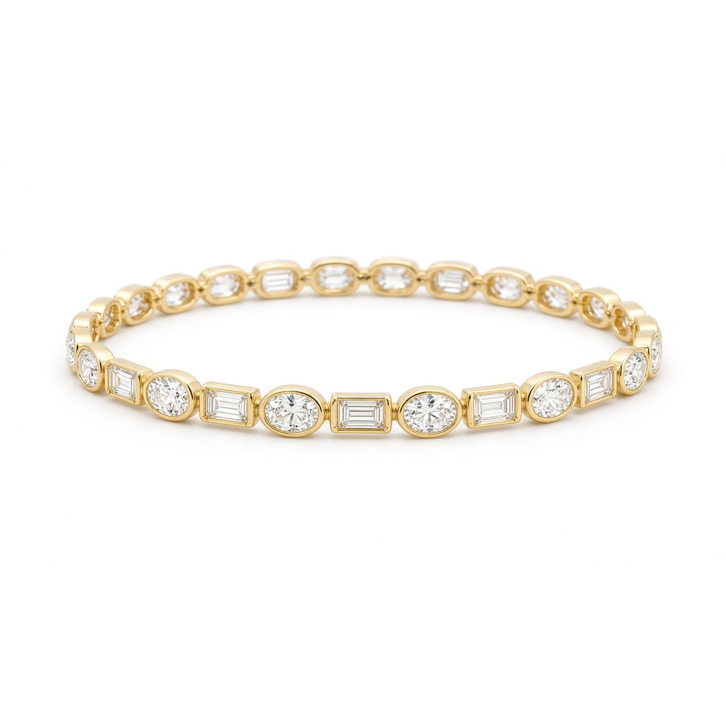 Barroval Tennis Bracelet · 条椭网球手链