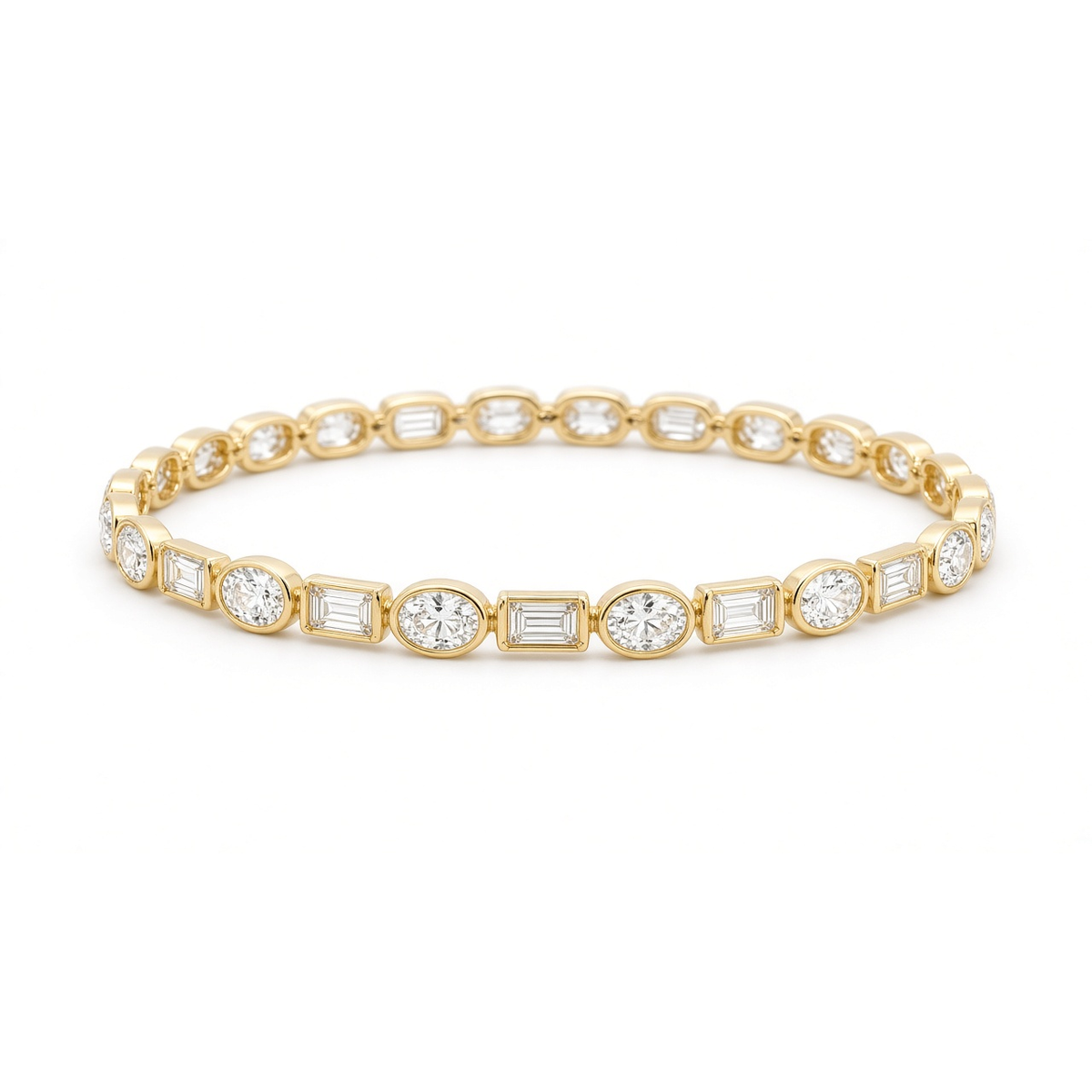 Barroval Tennis Bracelet · 条椭网球手链