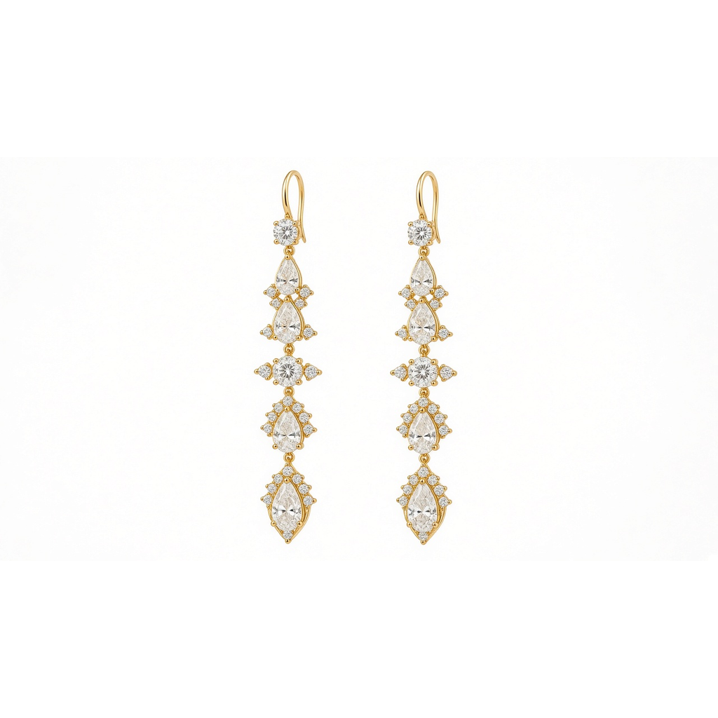 Clairchute Chandelier Earrings · 澄瀑耳坠