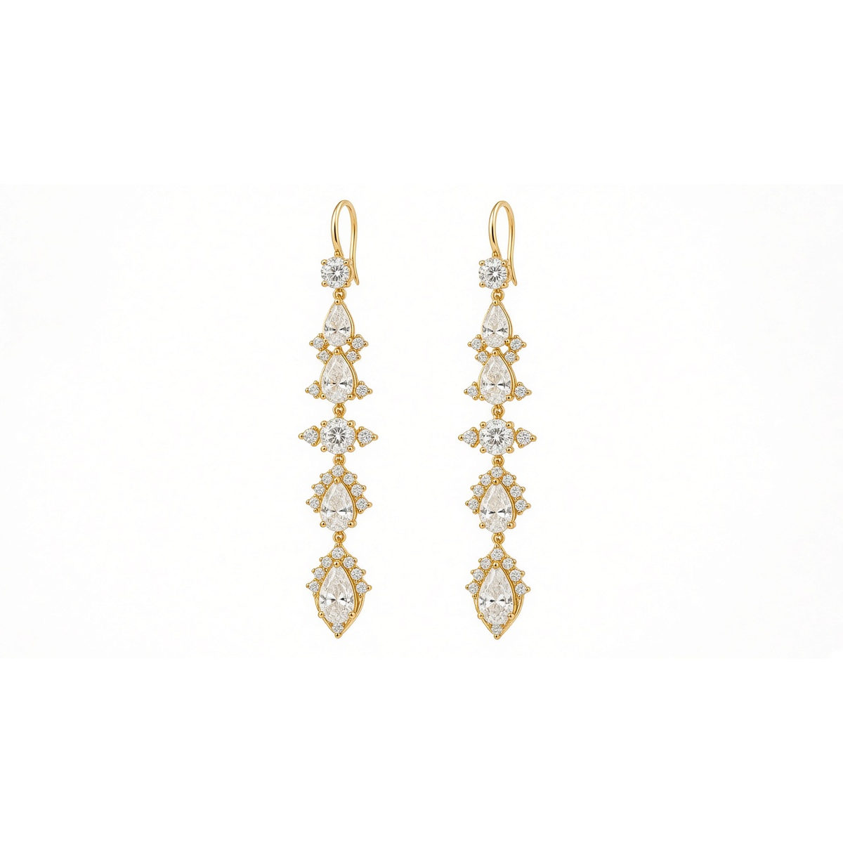 Clairchute Chandelier Earrings · 澄瀑耳坠