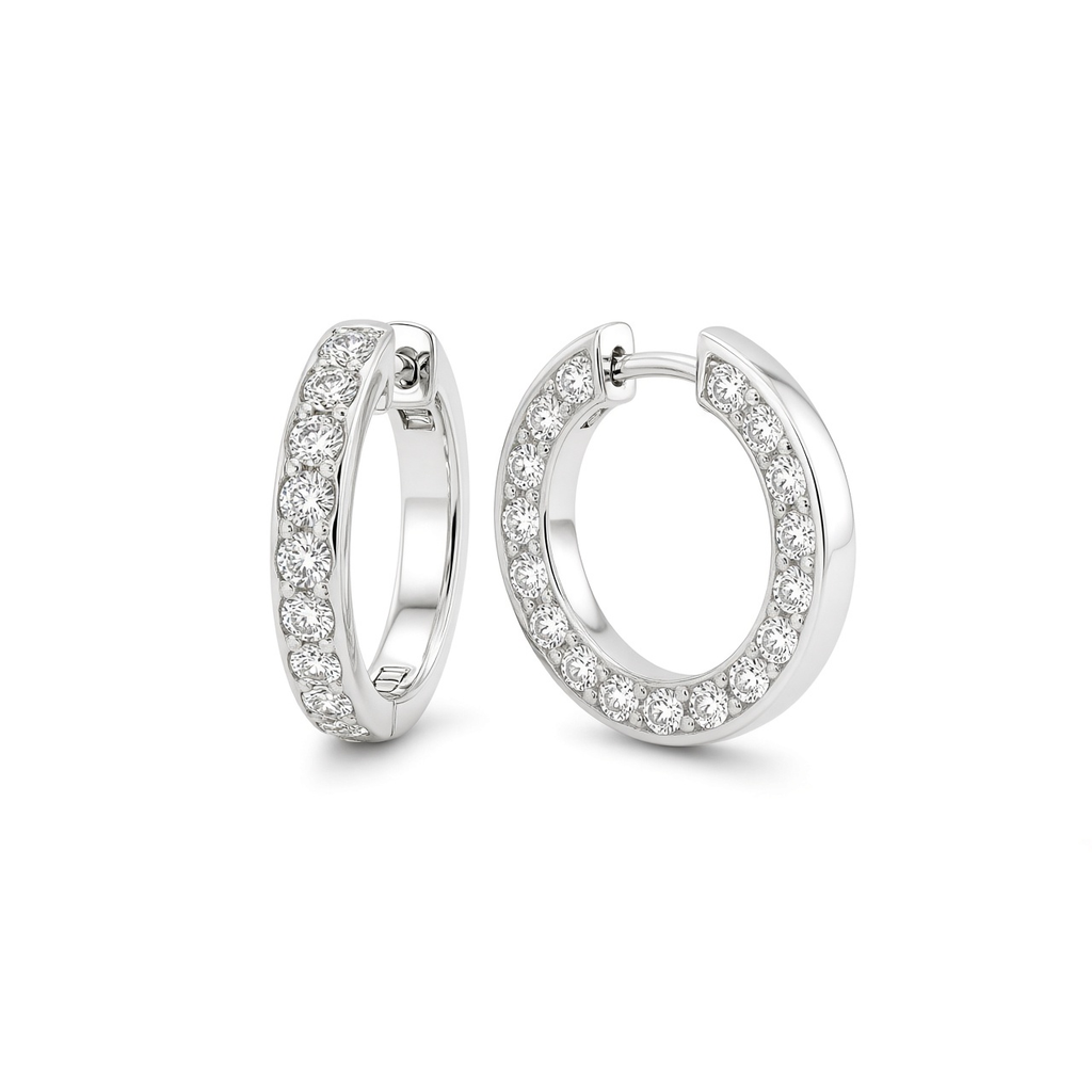 Dosanneau Inside-Out Hoops · 双面网球耳环