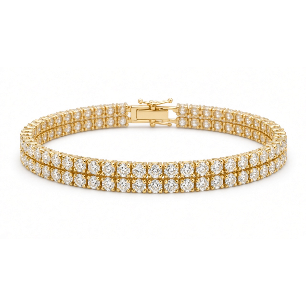 Gemelfil Dual Tennis Bracelet · 孪缕网球手链