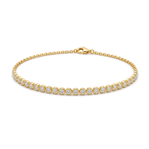 Jinfil Half-Tennis Bracelet catalog flat — original cutout