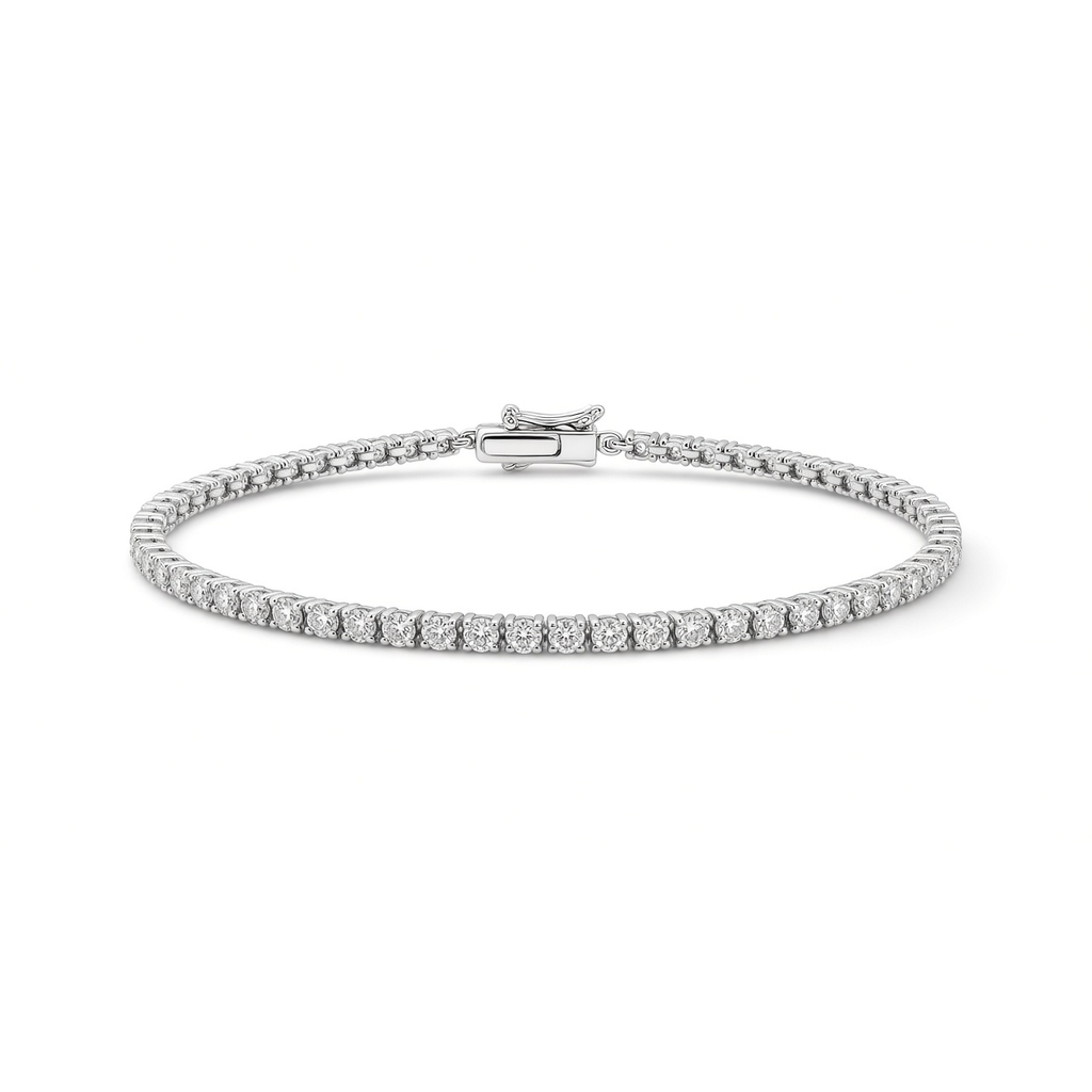 Quatrefil Tennis Bracelet · 四爪网球手链
