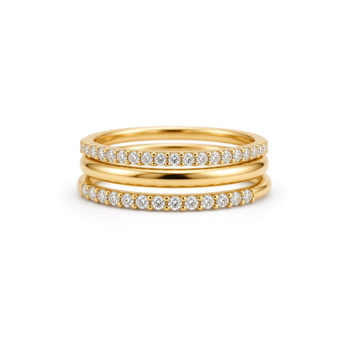 Triofil Trio Stack Rings · 三缕叠戴戒组